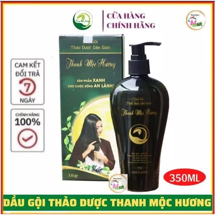 Dầu gội Thanh Mộc Hương Thảo Dược Dân Tộc Dao chống Nấm Đầu, Chống Rụng Tóc, Kích Thích Mọc Tóc