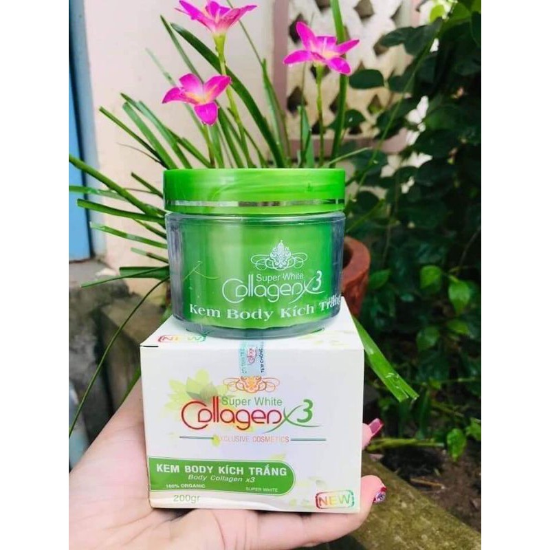 Chuẩn Chính Hãng Body Collagen X3 Gk Hộp 200gr