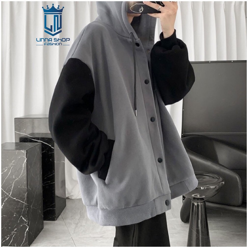 Áo Khoác Nam,Áo Khoác  Nỉ Có Mũ Hoodie Phong Cách Thời Trang Hàn Quốc ,Chất Nỉ Loại 1 ,Dày Dặn ,Nam Nữ Mặc Được.