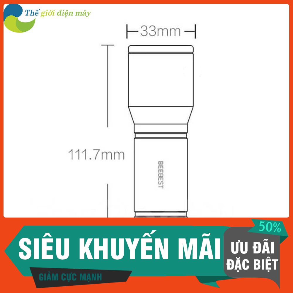 [SIÊU SALL ] Đèn pin cầm tay mini Xiaomi Beebest F1 - Shop Thế Giới ĐIện Máy .