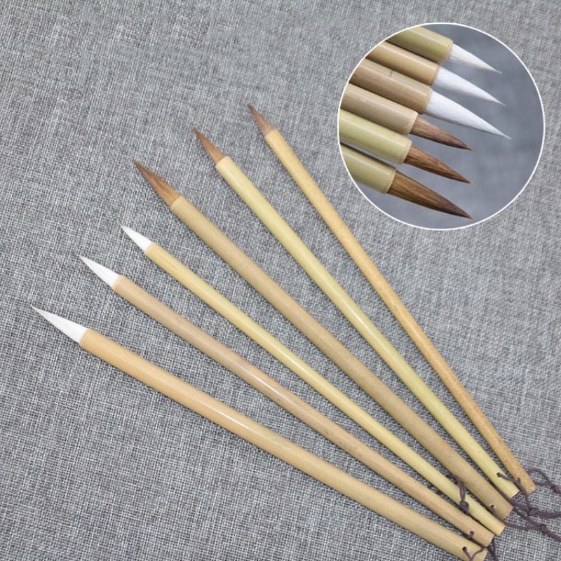 Cọ Vẽ Thư Pháp Bằng Tre Phong Cách Trung Hoa