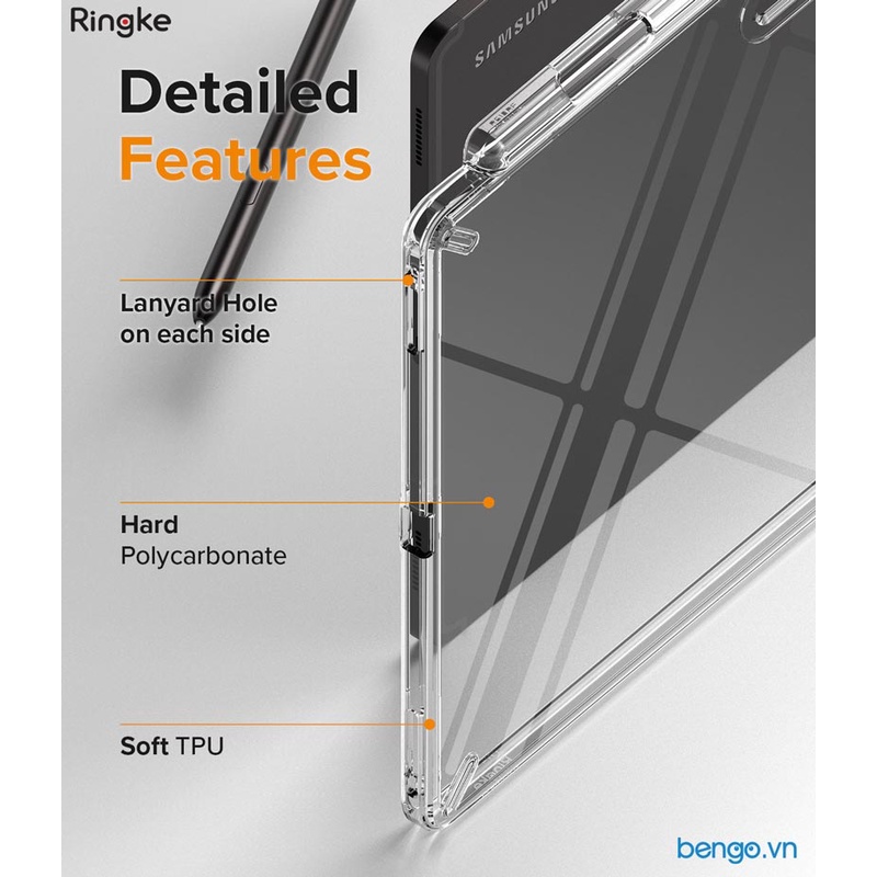 Ốp Lưng Samsung Galaxy Tab S8 Ultra RINGKE Fusion