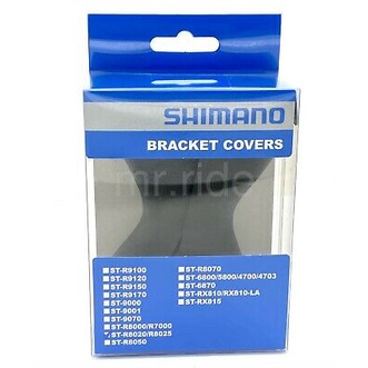 Bọc cao su tay lắc Shimano Ultegra Disc Brake ST-R8020 Bracket Covers, Black, hàng chính hãng