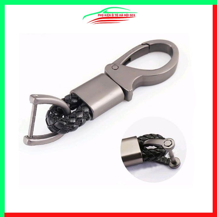 Ốp khóa cacbon Kia K3 2022-2023 kèm móc khóa