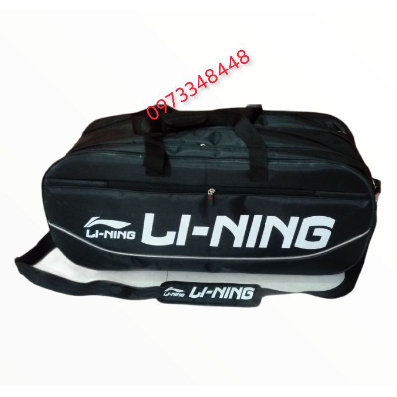 Bao vợt cầu lông vuông 3 ngăn chính đủ màu
