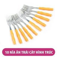 Set 10 Dĩa Trúc Tiện Lợi - Đồ Dùng Phòng Bếp