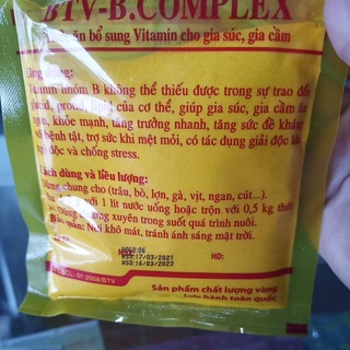 100G Bcomlex Thức ăn bổ sung vitamin
