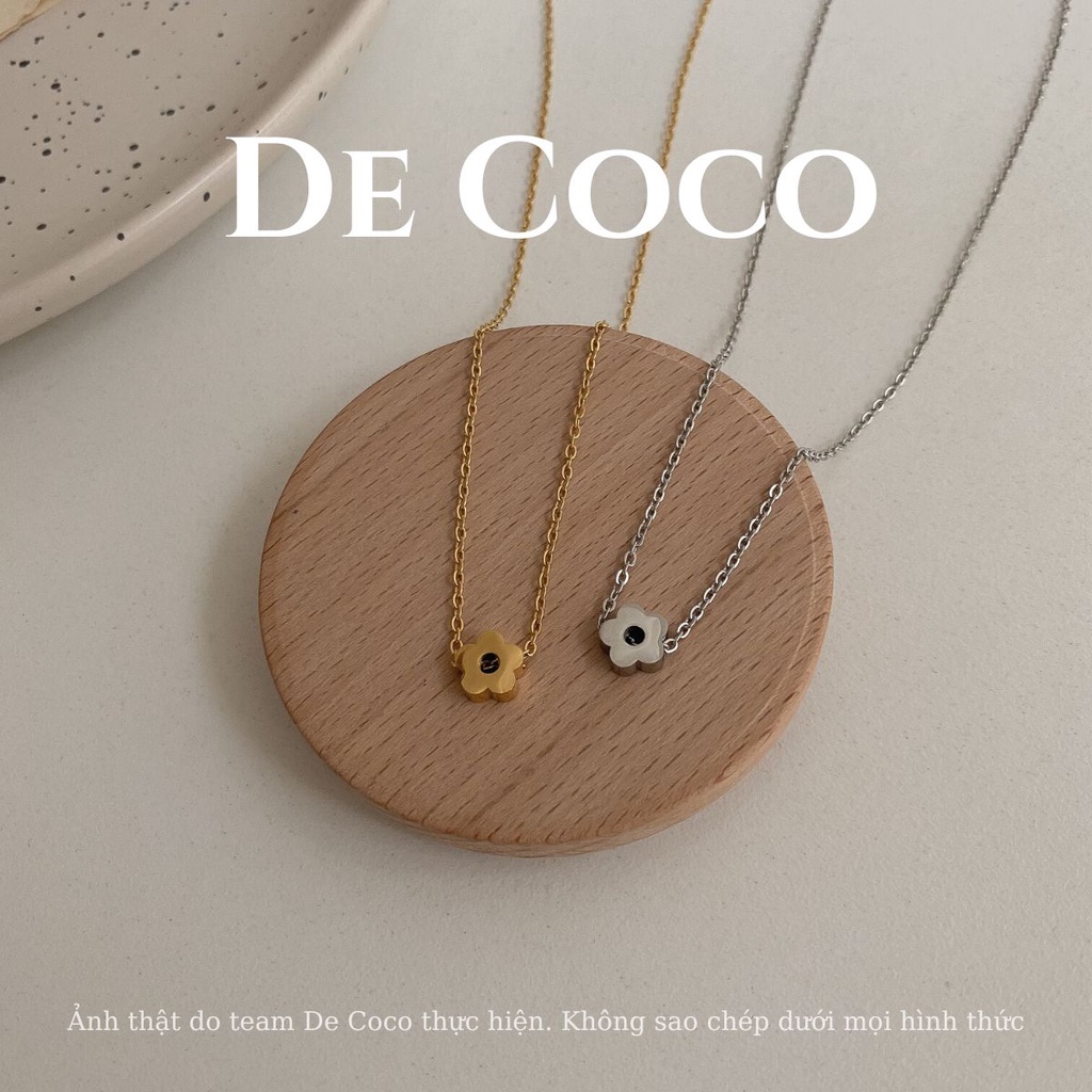 Vòng cổ hình hoa Elise De Coco