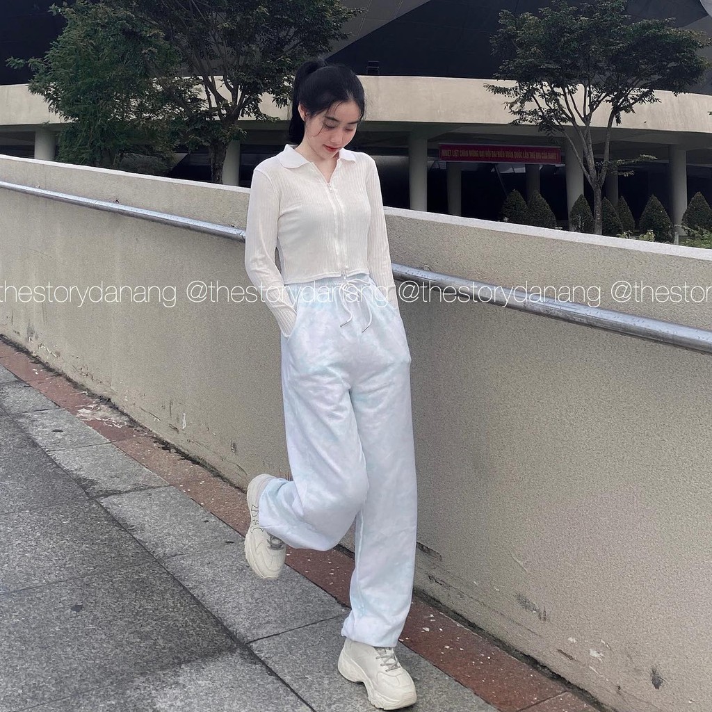 [STORY MADE] [STR] [ẢNH THẬT SHOP CHỤP] Quần jogger loang lưng chun Q478