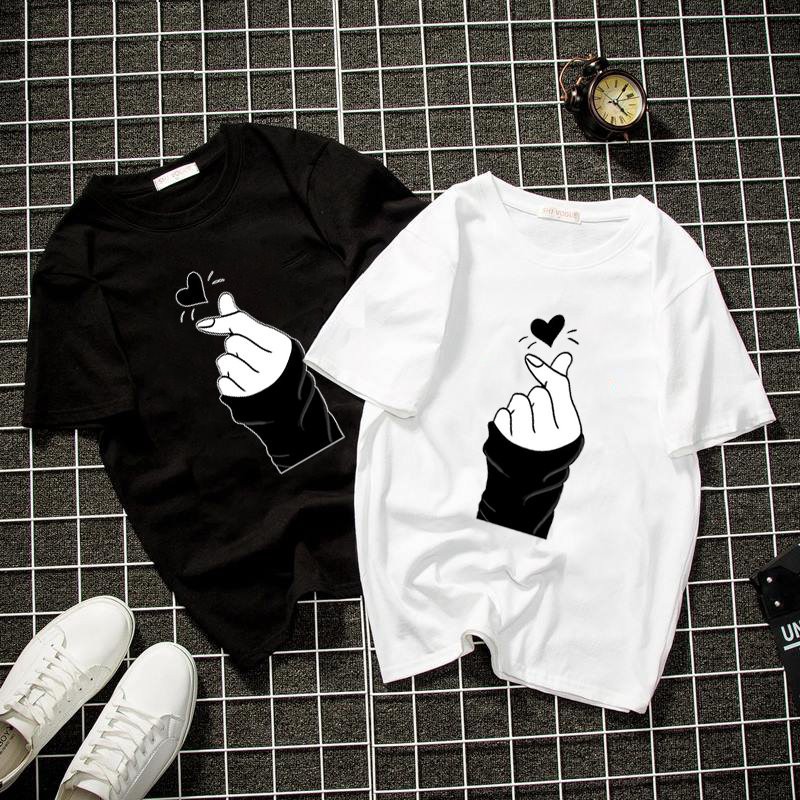 Áo phông streetwear unisex nam nữ form rộng hình người yêu cũ - smile