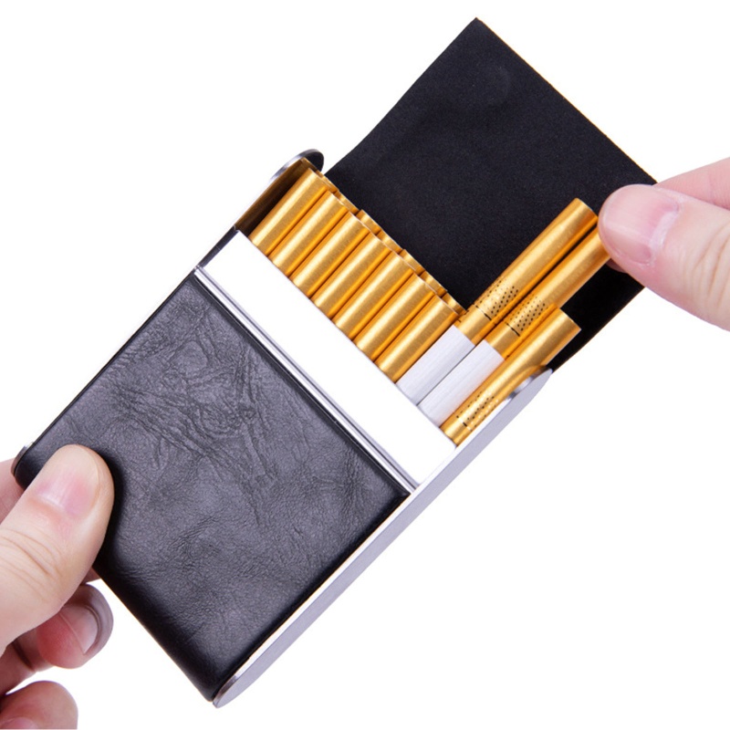 Hộp Đựng Thuốc Lá Bằng Thép Không Gỉ PU YOUYO