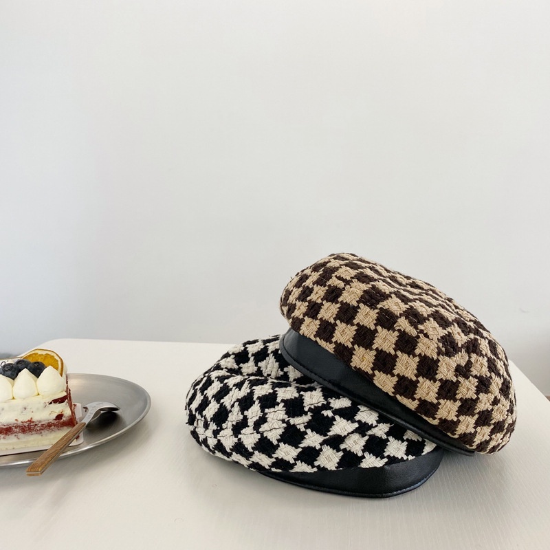 Mũ Nồi Len Beret Anh Quốc Cổ Điển Giữ Ấm Mùa Thu Đông Cho Trẻ Em