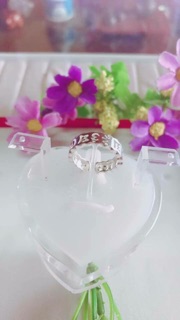 Nhẫn chữ phạm bạc 925 làng nghề HD
