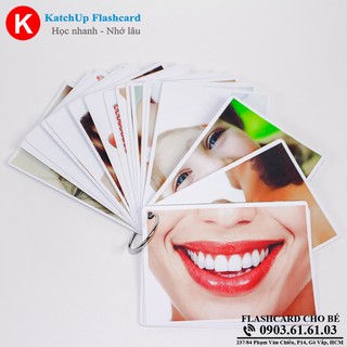Flashcard tiếng Anh cho bé KatchUp - Cơ thể