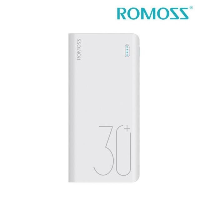 Pin sạc dự phòng Romoss Sense 8 dung lượng 30000mAh (Trắng)