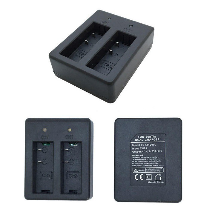 { HOT } ✔️ Dock Sạc Đôi Cho Camera Hành Trình SJCam, Eken Và Nhiều Loại Camera Khác CHÍNH HÃNG | BigBuy360 - bigbuy360.vn