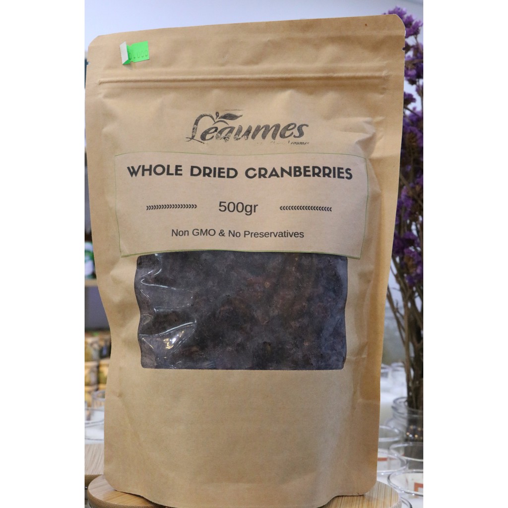 NAM VIỆT QUẤT SẤY KHÔ CRANBERRY HỮU CƠ 500G