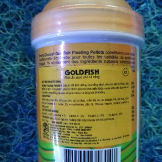 Thức ăn cao cấp cho cá vàng GOLDFISH 75gram HẠT