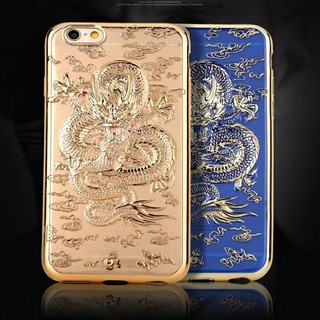 Ốp lưng rồng vàng 4D iphone 6 ,6 plus, 7,7plus