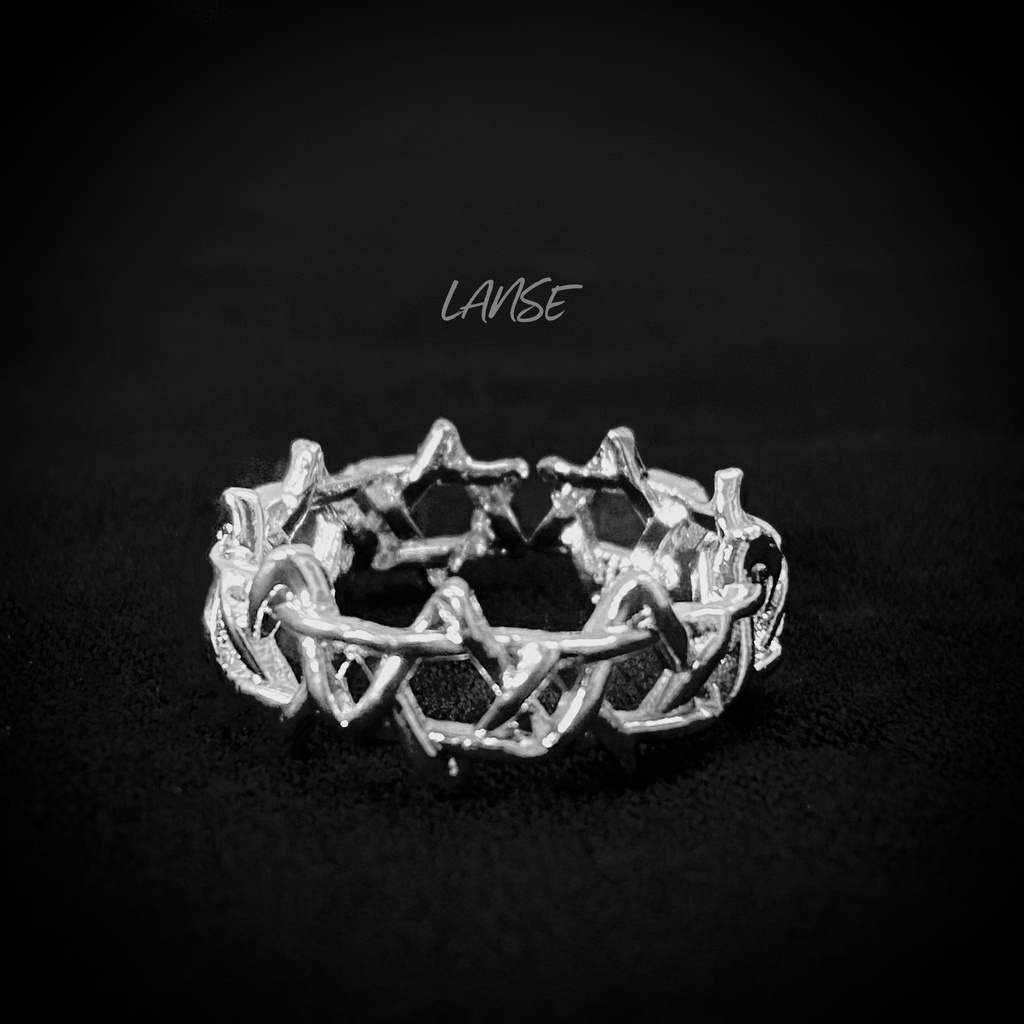 Nhẫn hở hình ngôi sao năm cánh thời trang