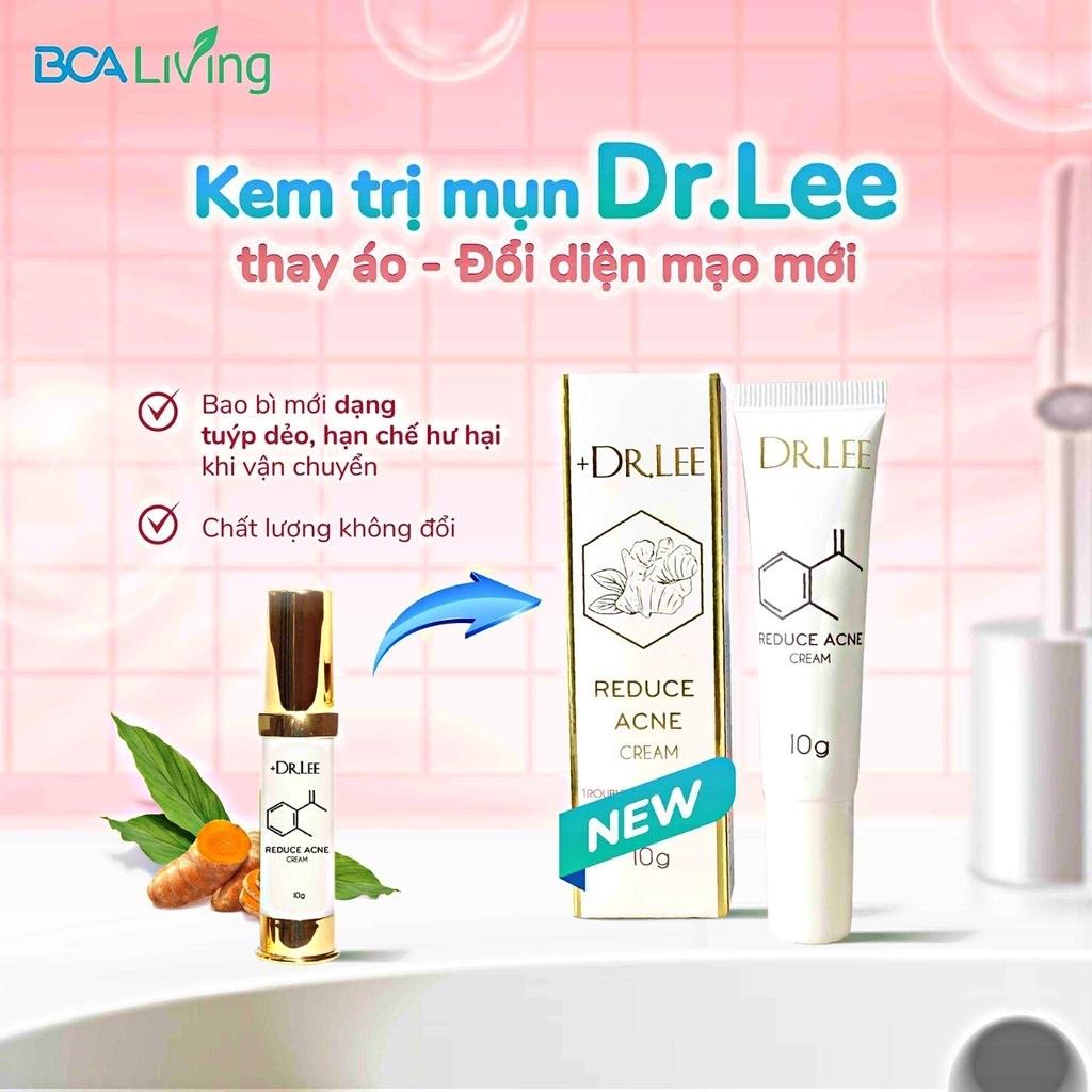 Kem Giảm Mụn, làm khô đầu mụn và đẩy nhân mụn, giúp giảm thâm mụn Dr. Lee Reduce Acne Cream 10g-Hàng Chính Hãng