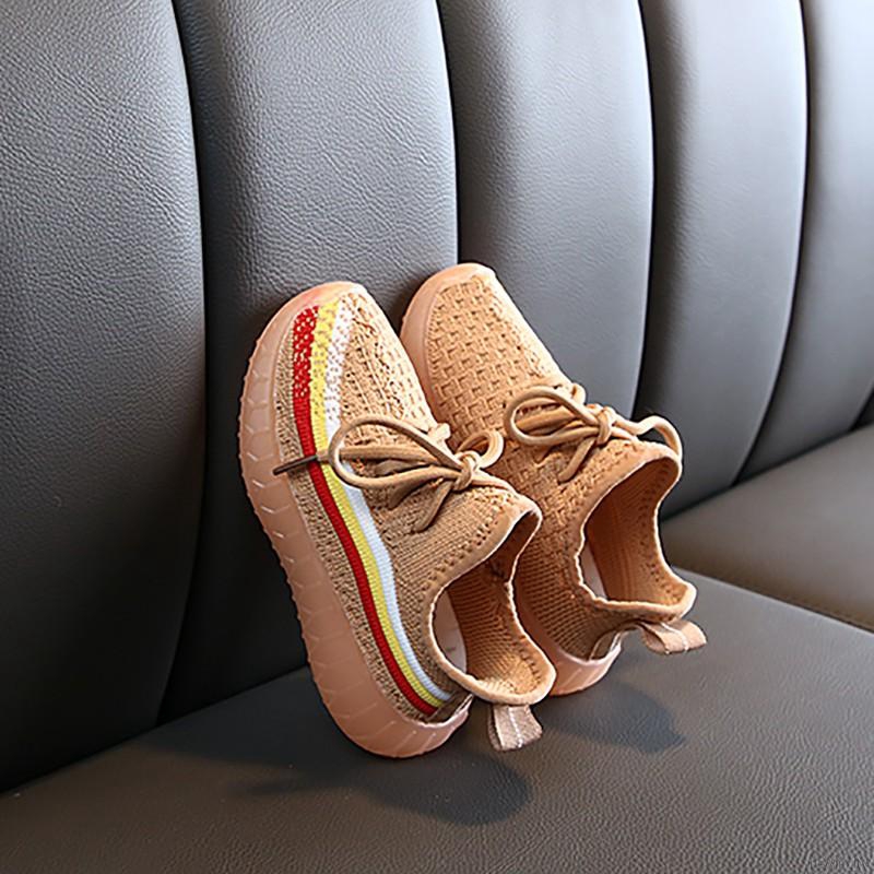 Giày thể thao bằng vải mềm phong cách năng động thời trang Hàn Quốc cho bé