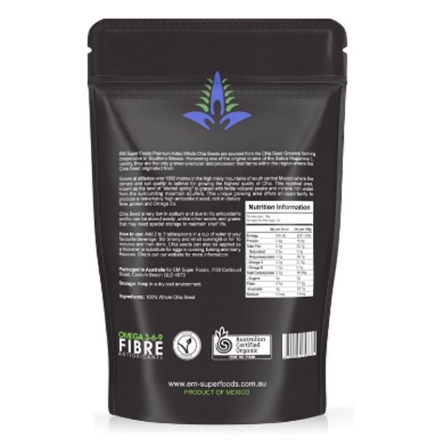 Combo 2 bịch chia đen ÚC Absolute Organic cung cấp dinh dưỡng, giảm cân golovinshop | BigBuy360 - bigbuy360.vn