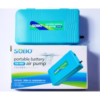 Sủi oxy Sobo SB-980 chạy pin