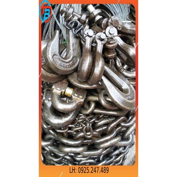 Móc xích cẩu hàng (phi :6,8,10,12 ,14mm) - capthepgiasi