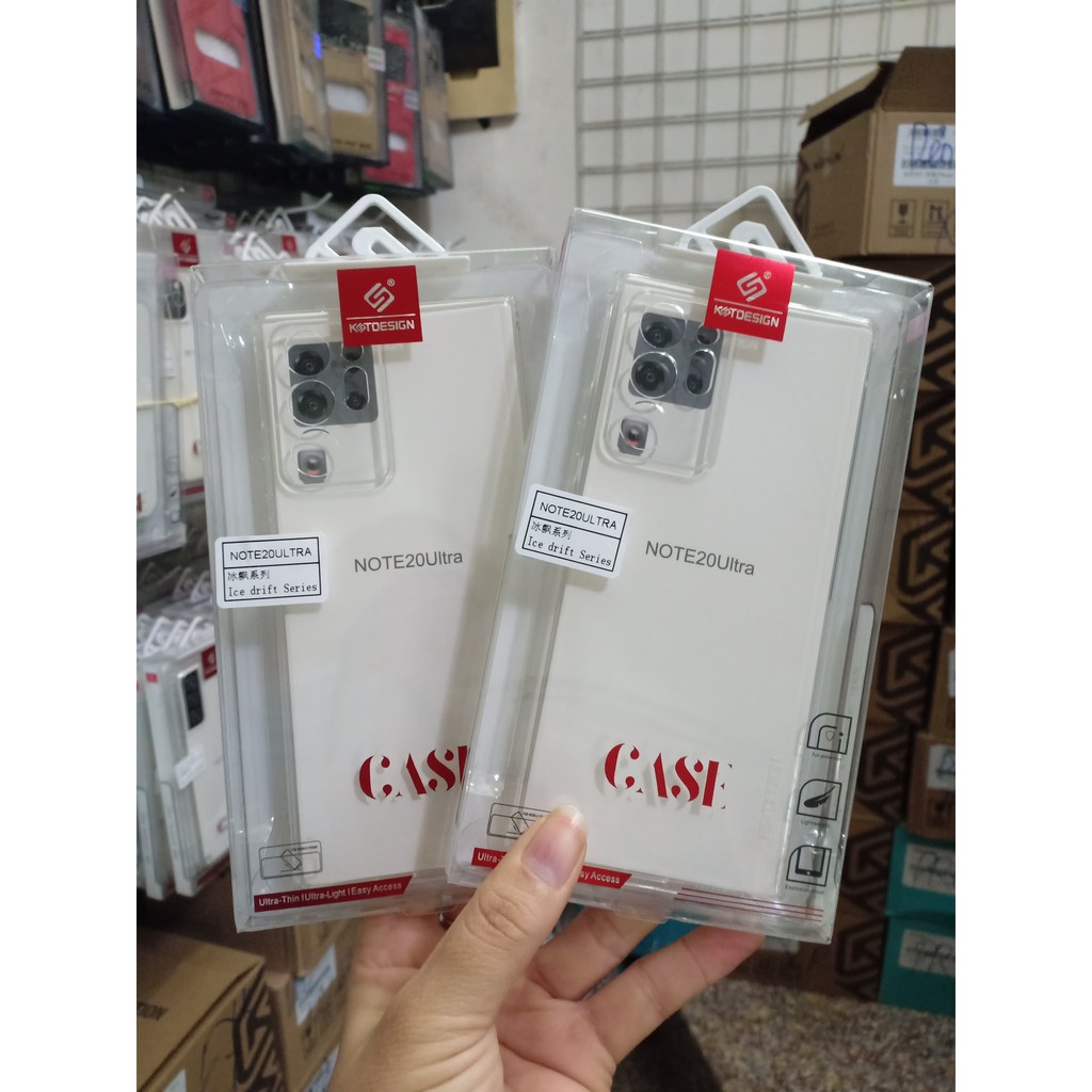 Ốp lưng dẻo KST Desing cho Samsung Note 20/ Note 20 Ultra bảo vệ camera trong suốt