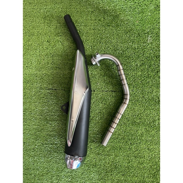Pô raider giã zin móc nỉ full cổ 304 dành cho các dòng xe nha ae