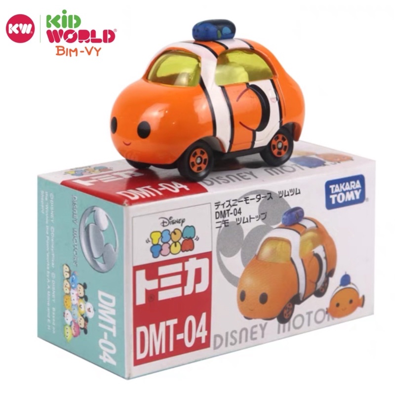 Xe mô hình Tomica Box Disney TsumTsum Top DMT-04. Made in China. MS: 810.