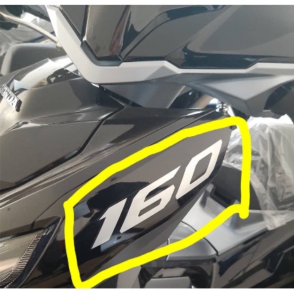 Tem 160 AB ốp trước honda