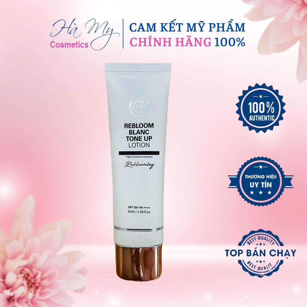 Kem Dưỡng Trắng Da Ban Ngày REBLOOM BLANC TONE UP LOTION