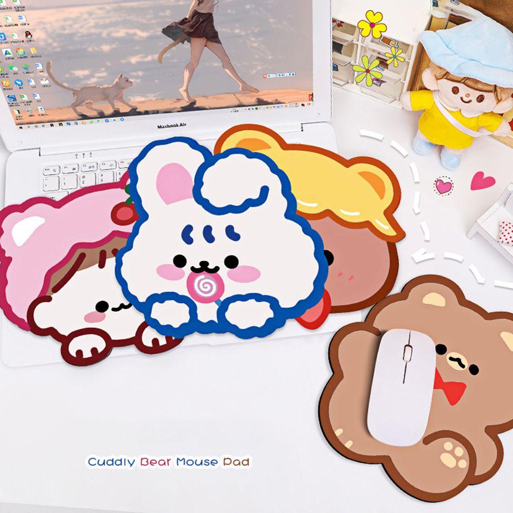 Tấm lót chuột borag kawaii rabbit chống thấm nước tấm lót bàn chống trượt