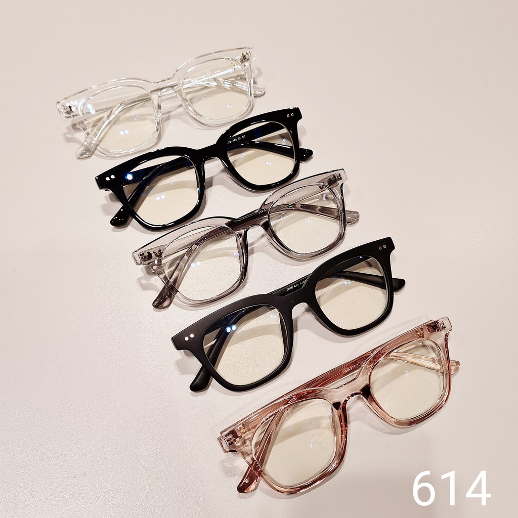Gọng kính cận nam nữ nhựa dẻo Lilyeyewear, kiểu dáng phù hợp với nhiều khuôn mặt - 614