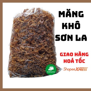 Măng khô Tây Bắc - Măng nứa sợi của dân tộc Thái Sơn La thơm đặc trưng vị núi rừng Tây Bắc - túi 500gam, 1kg