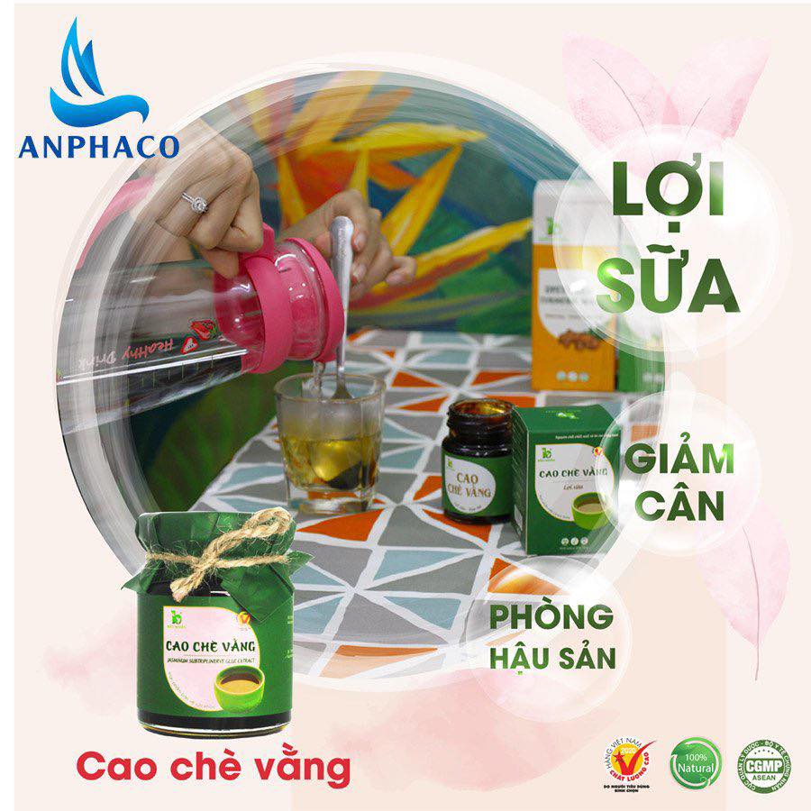 Cao chè vằng lợi sữa Bảo Nhiên cho mẹ sau sinh