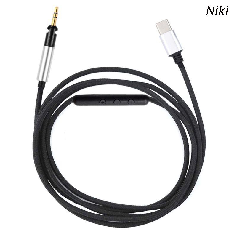 Dây Cáp Tai Nghe Sennheiser Hd598 Hd558 Hd595 Hd518 / 579 / 599 2.5mm Sang Type-C