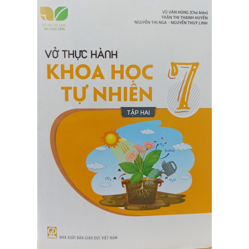 Sách - Vở thực hành Khoa Học Tự Nhiên lớp 7 tập 1+2 (Kết nối tri thức với cuộc sống)