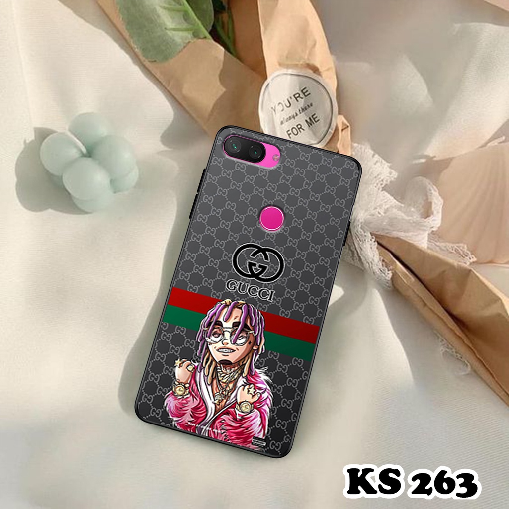 Ốp lưng Xiaomi Mi 8 - Mi 8 Lite - Mi 8 SE - Mi 9 - Mi 9 SE - Ốp in hình GÜÇÇÏ - Lưng nhám viền TPU cao cấp