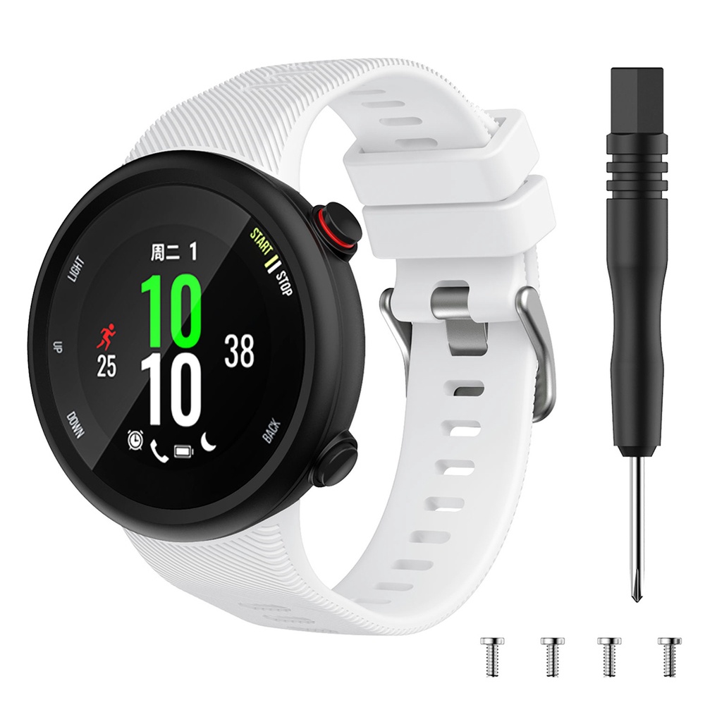 Dây Đeo Silicone Thay Thế Cho Đồng Hồ Thông Minh Garmin Forerunner 45 Garmin bơi 2