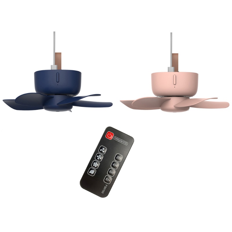 Quạt Trần USB Có Đèn LED Và Đèn Dùng Cho Cắm Trại / Nhà Ở / Văn Phòng