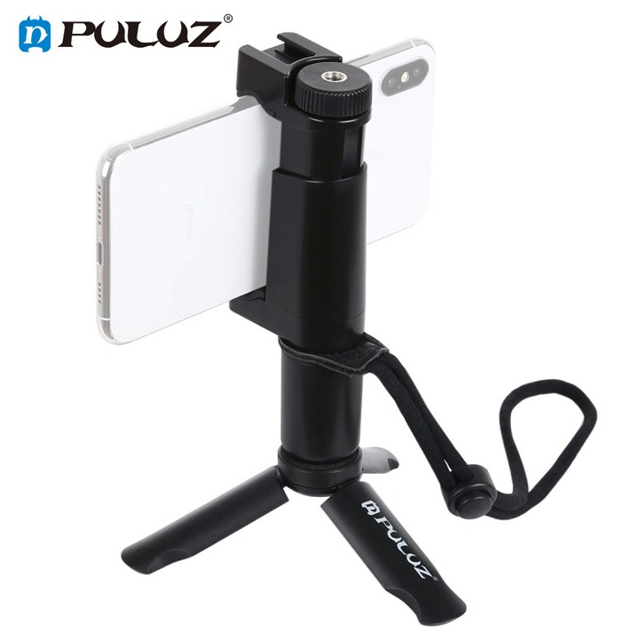 Tay cầm điện thoại chống rung F-Mount đế 3 chân Puluz - Hãng phân phối chính thức | BigBuy360 - bigbuy360.vn