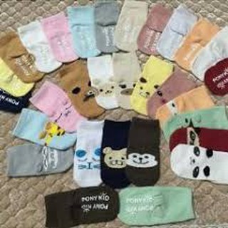 Combo 10 đôi tất pony kid chống trơn trượt cho bé