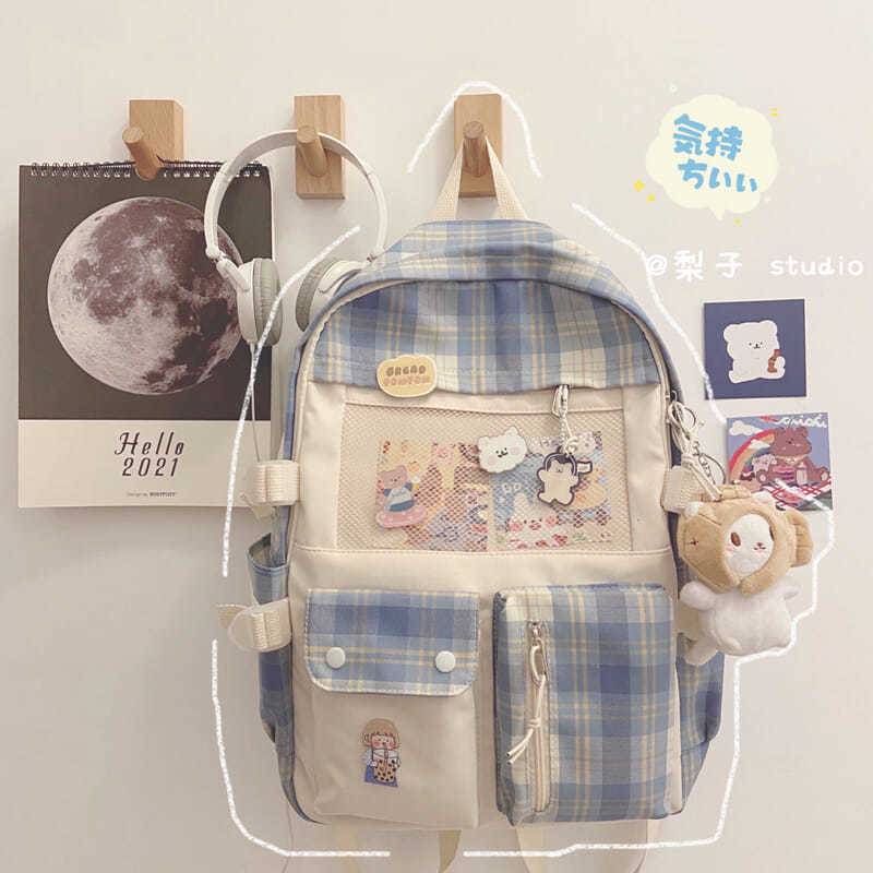 Ba Lô Đi Học Phong Cách Hàn Quốc Dễ Thương Cho Nữ ulzzang Harajuku