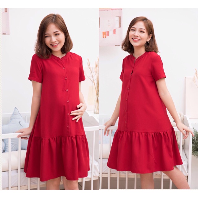 Váy bầu - váy đuôi cá