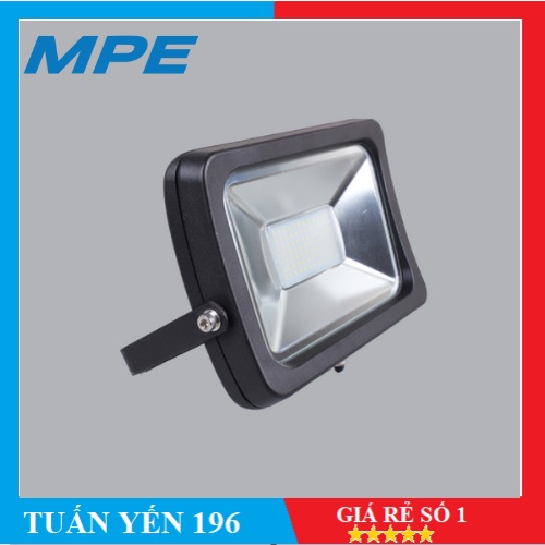 ⚡️GIẢM 40K⚡️ ĐÈN LED PHA MPE 10W, 20W, 30W, 50W, Ánh Trăng, Vàng Bảo Hành 1 Năm