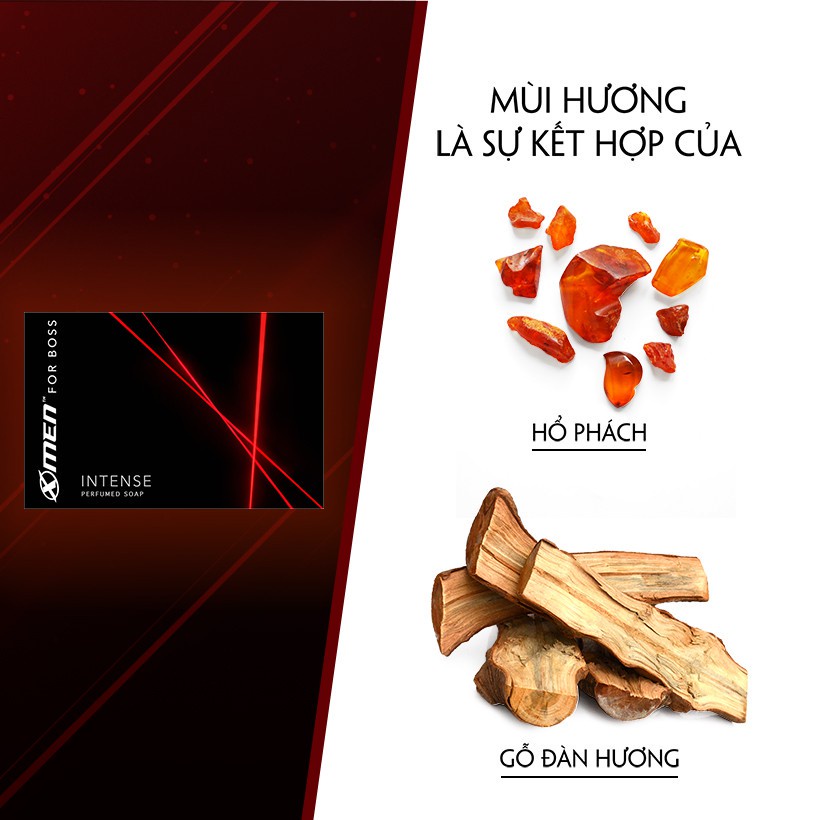 [Mã COSMEN giảm 8% đơn 250K] Xà Bông Cục X-Men For Boss Intense 75g