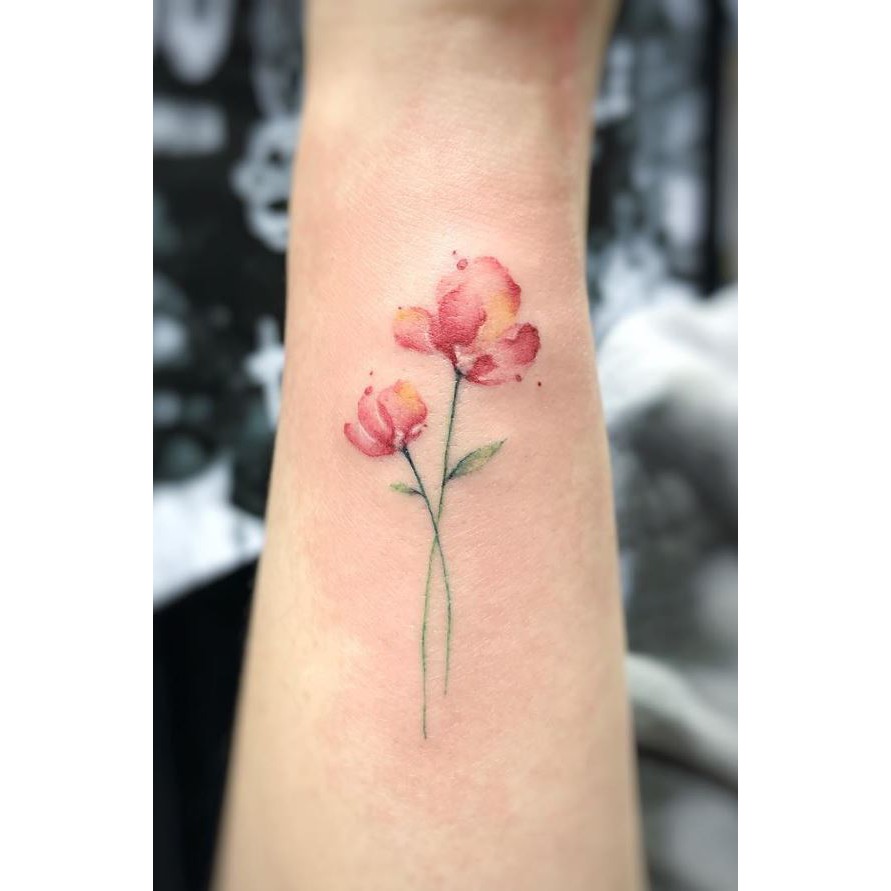 30 Tờ Hình Xăm Dán Tattoo Xăm Nước Tha Thu